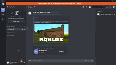Roblox porn discord server - Instead, we suggest that you utilize the official forums for discussions about our Roblox Sex Games parody games or, as a secondary approach to that, sign up to our Discord server and have real-time discussions with others – as well as the developers – who will be more than willing to talk to you about the games we have here and what you like or dislike …